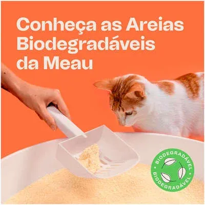 Meau Biodegradável Grãos Mistos